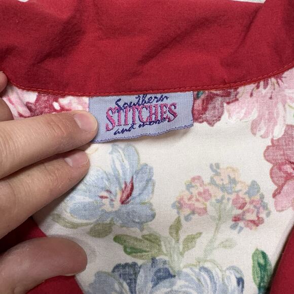 Vintage 80s 90s Southern Stitches & More Track Jacket Saved By Bell Sz XL USA - Picture 5 of 11